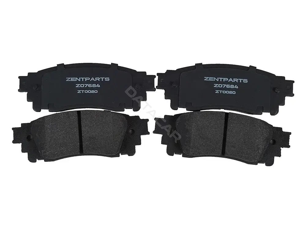 Тормозные колодки ZentParts Z07684