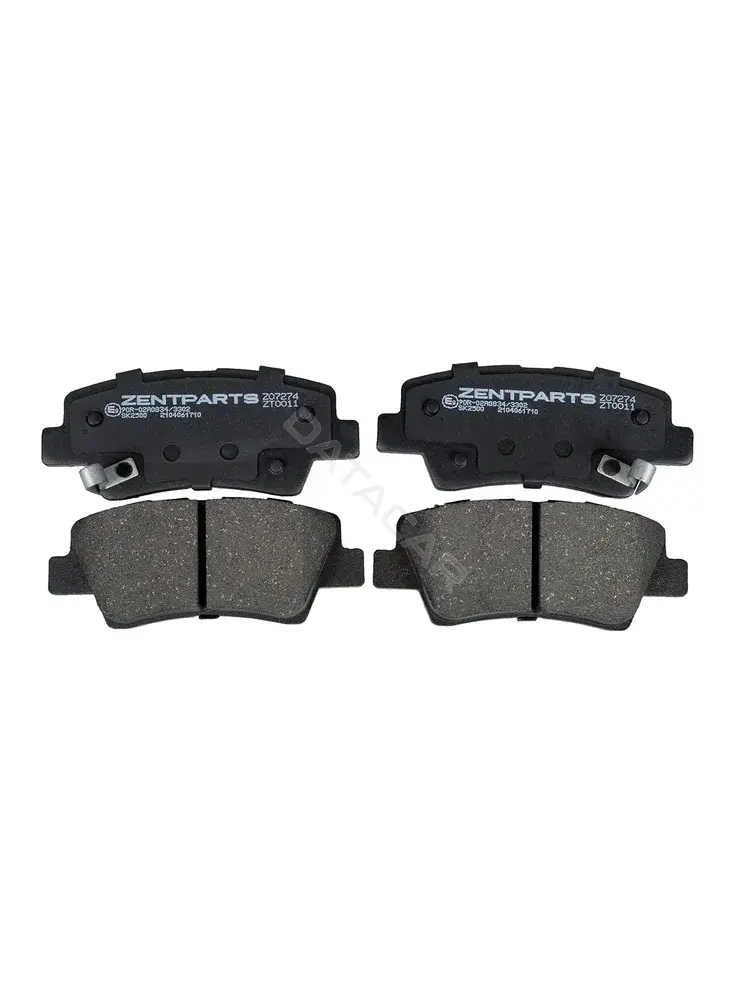 Тормозные колодки ZentParts Z07274