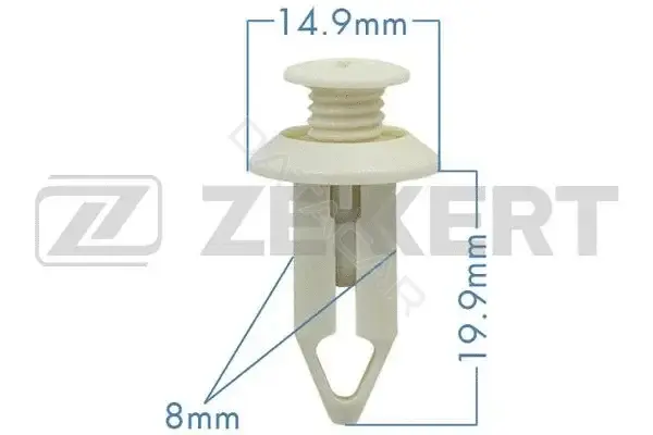 Клипса молдинга ZEKKERT BE-1002