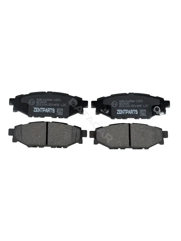 Тормозные колодки ZentParts Z07279