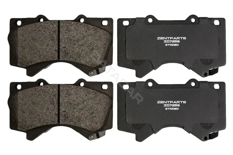 Тормозные колодки ZentParts Z07259
