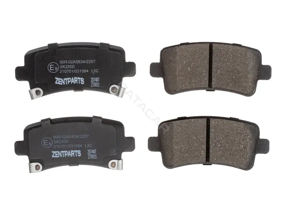 Тормозные колодки ZentParts Z07407