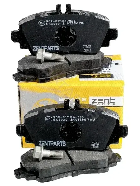 Тормозные колодки ZentParts Z07453