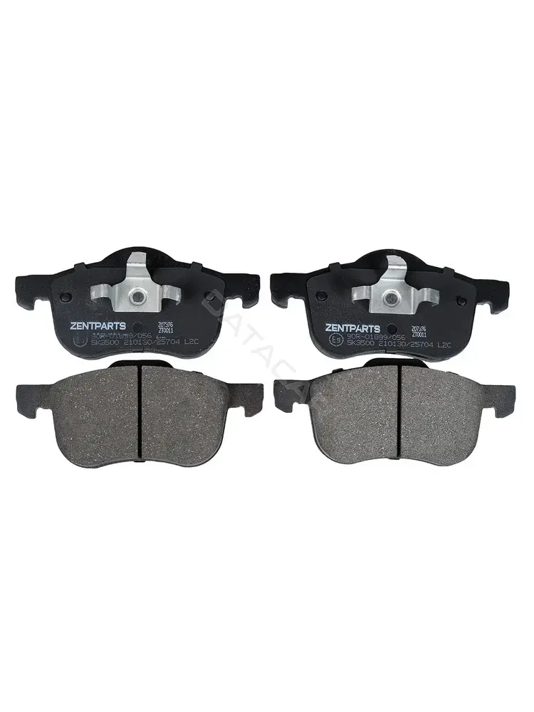 Тормозные колодки ZentParts Z07376