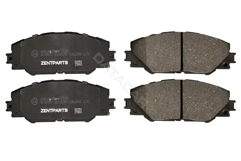 Тормозные колодки ZentParts Z07251