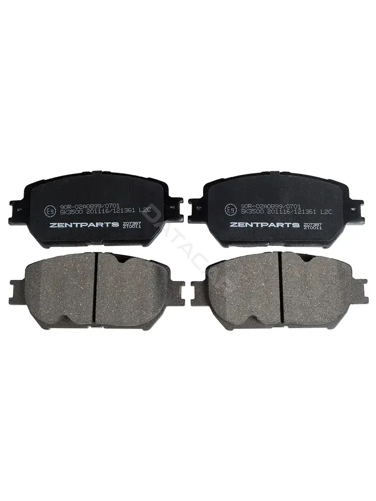 Тормозные колодки ZentParts Z07387