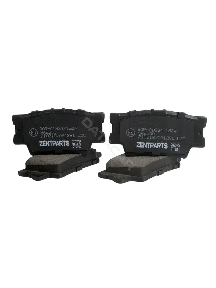 Тормозные колодки ZentParts Z07235