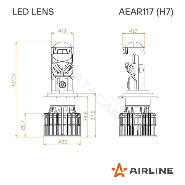 Лампочки Airline AEAR117