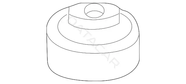 Сайлентблок рычага VAG 1J0407181