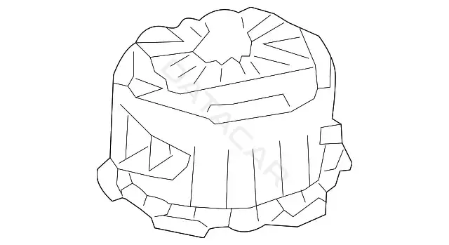 Сайлентблок балки / подрамника VAG 7L0499035A
