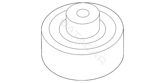 Сайлентблок рычага VAG 8S0407183B