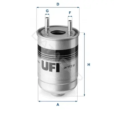 Топливный фильтр UFI 24.113.00