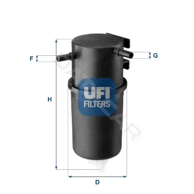 Топливный фильтр UFI 24.145.00