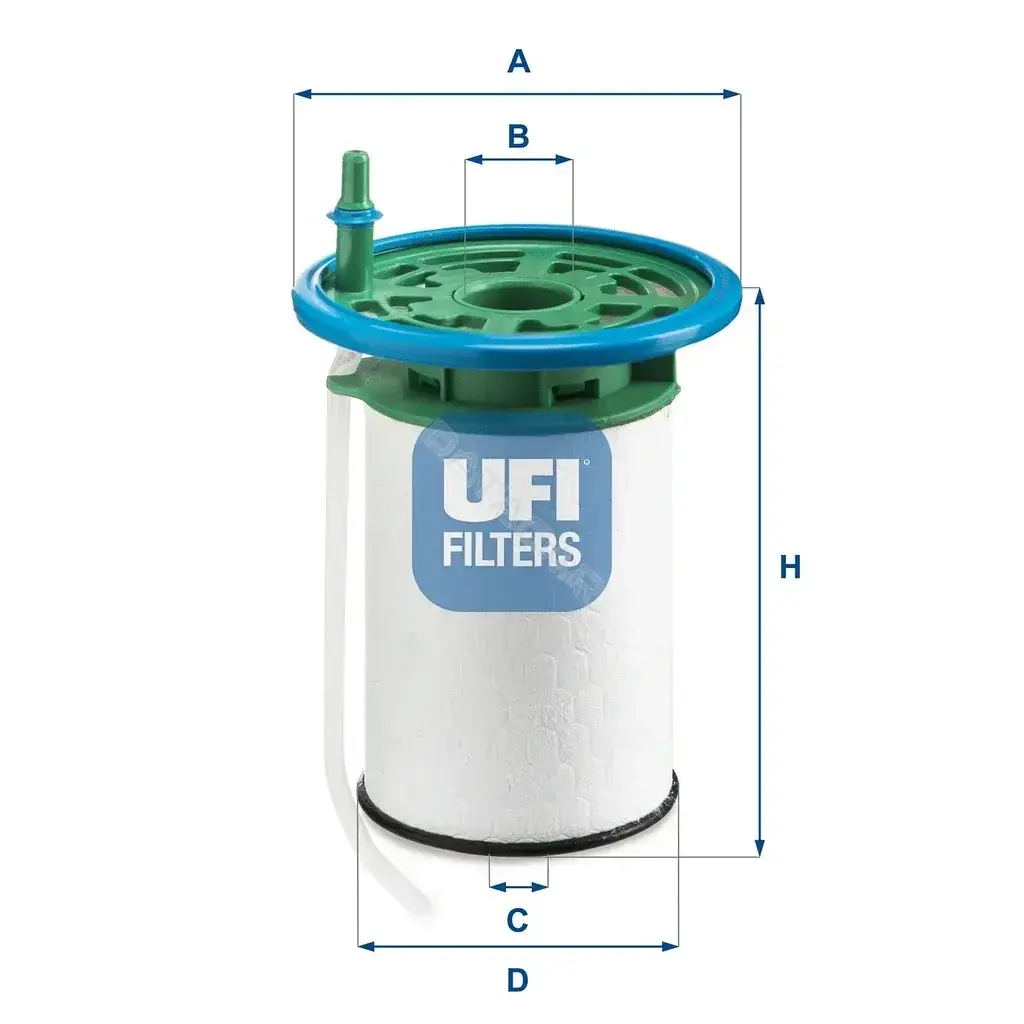 Топливный фильтр UFI 26.053.00