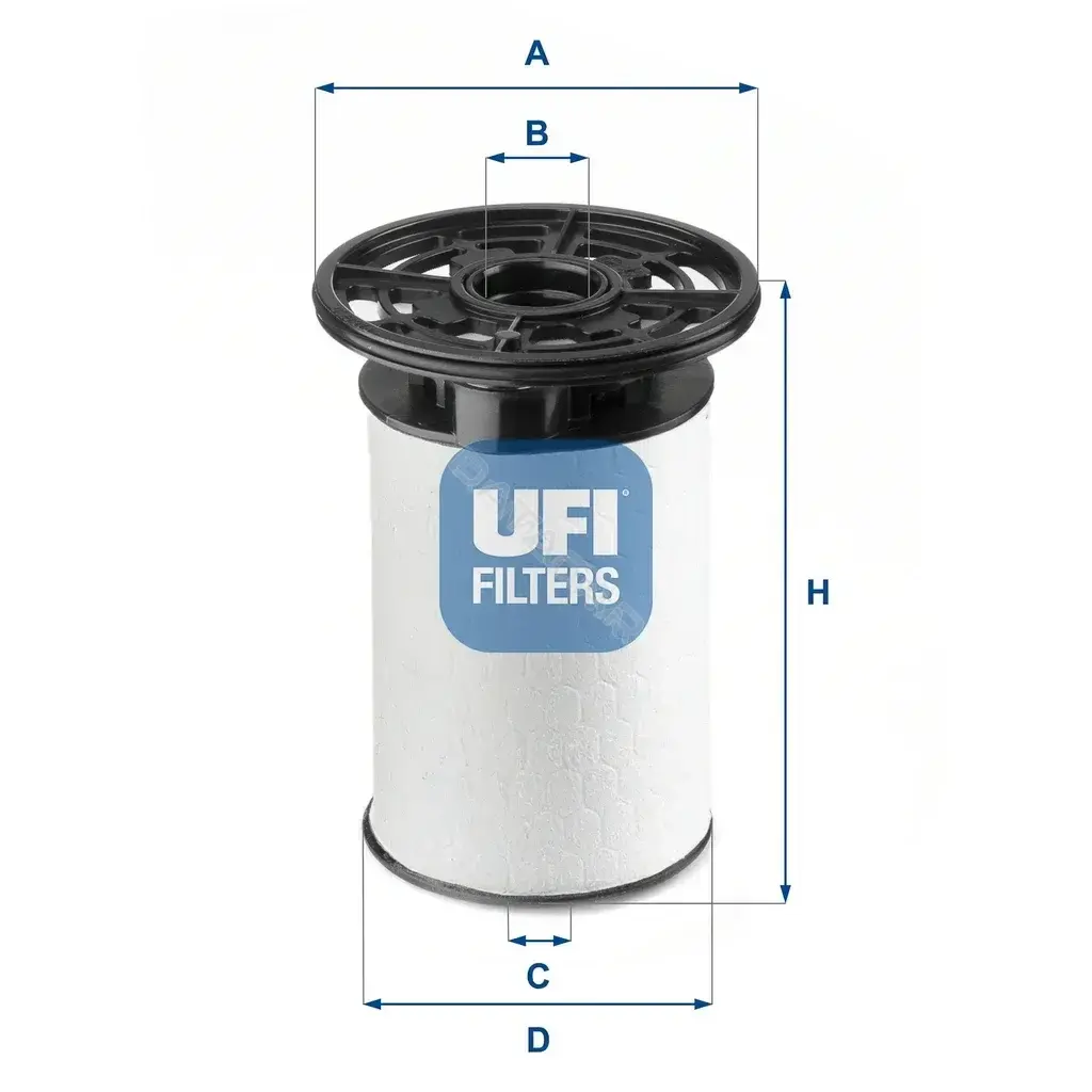 Топливный фильтр UFI 26.076.00