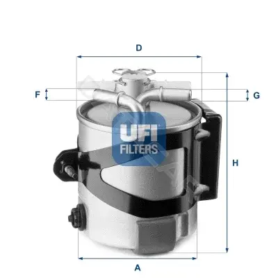 Топливный фильтр UFI 55.430.00