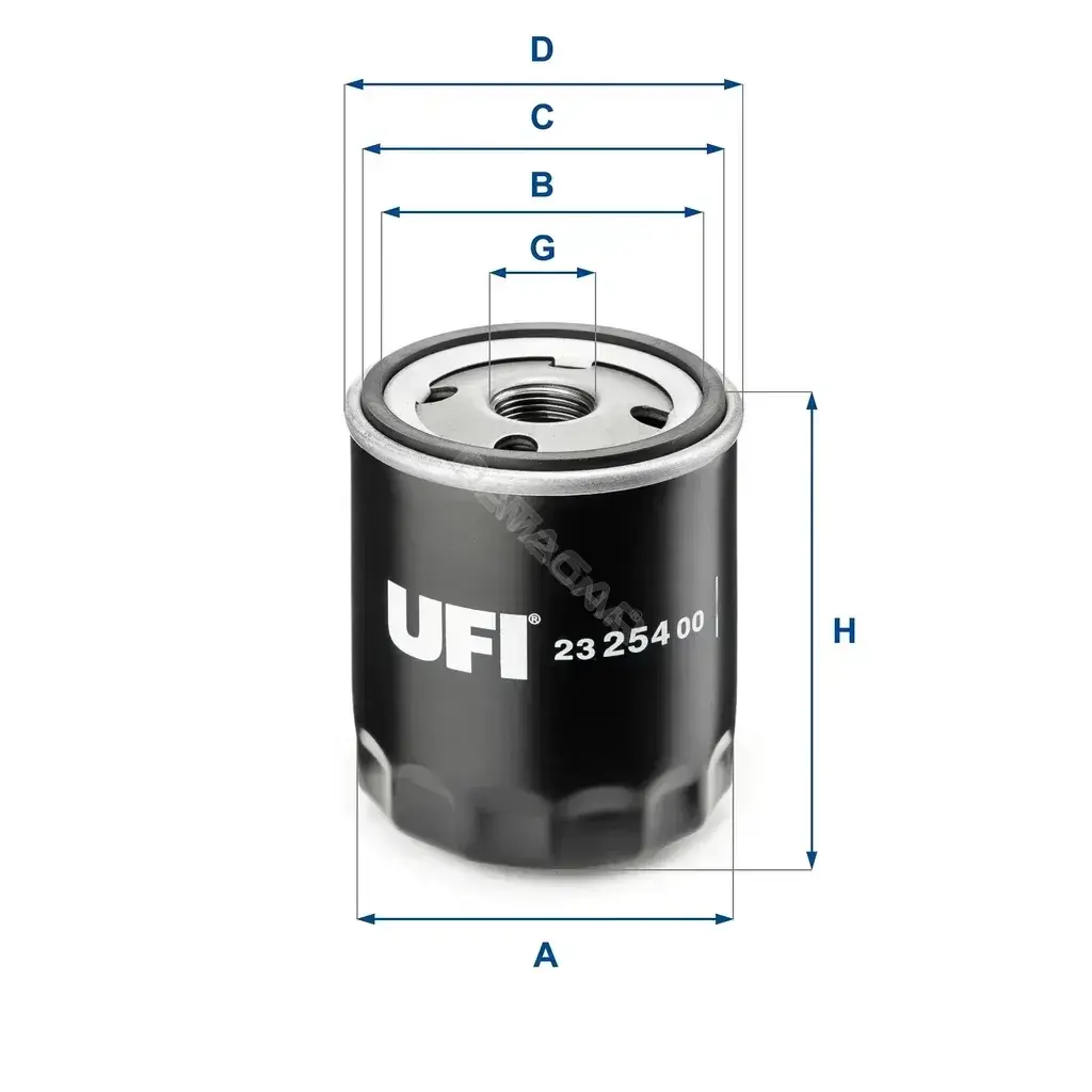 Масляный фильтр UFI 23.254.00