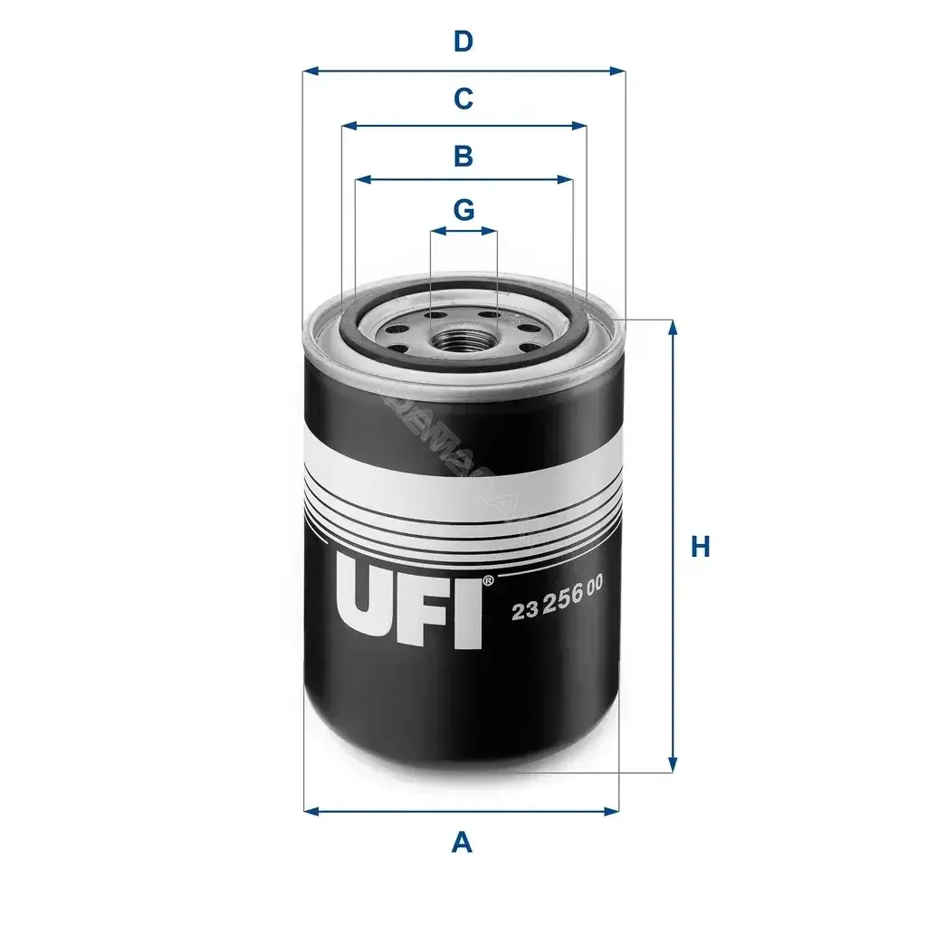Масляный фильтр UFI 23.256.00