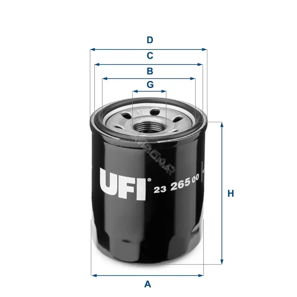 Масляный фильтр UFI 23.265.00