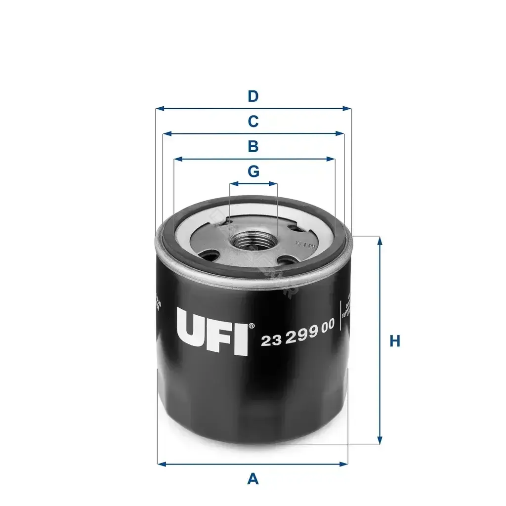 Масляный фильтр UFI 23.299.00