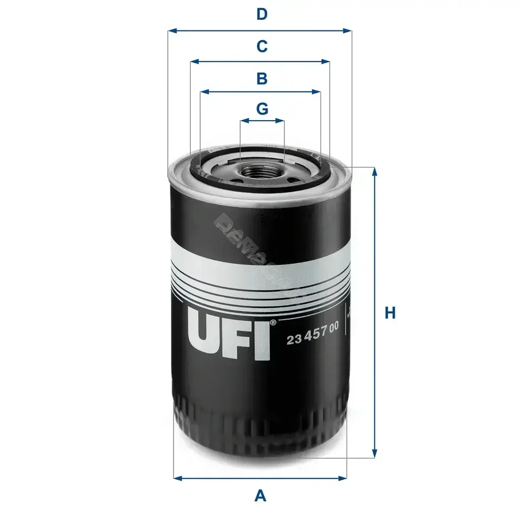 Масляный фильтр UFI 23.457.00
