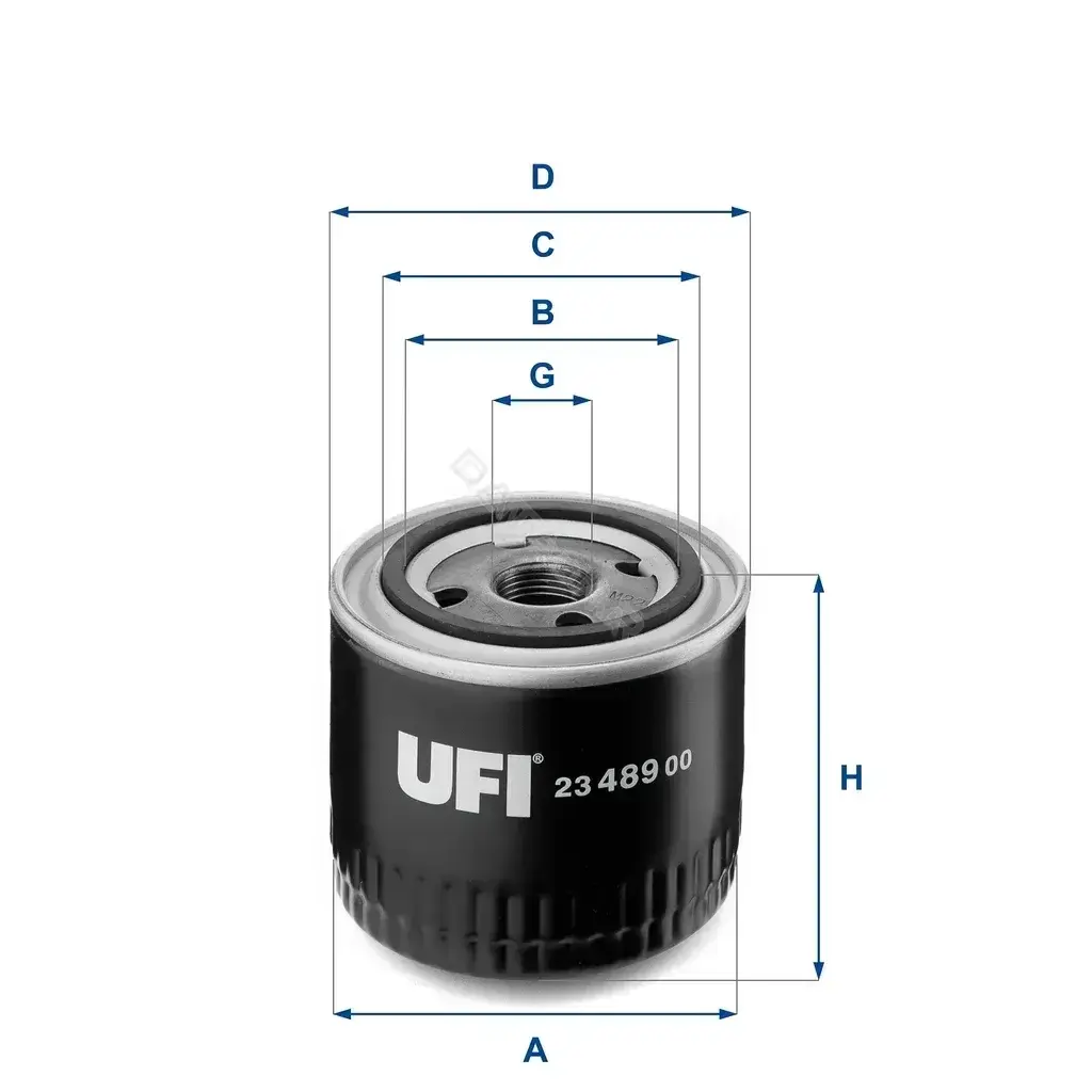 Масляный фильтр UFI 23.489.00