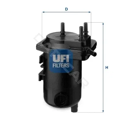 Топливный фильтр UFI 24.013.00