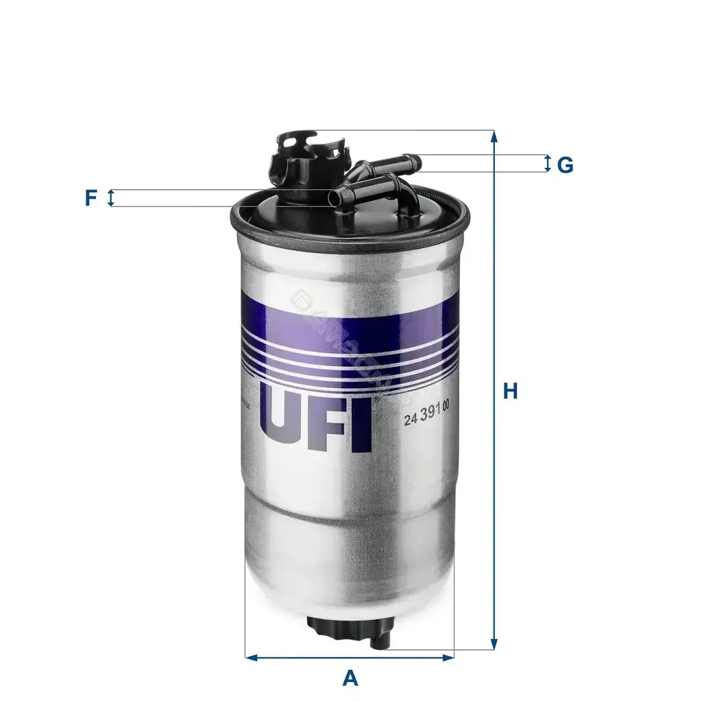 Топливный фильтр UFI 24.391.00