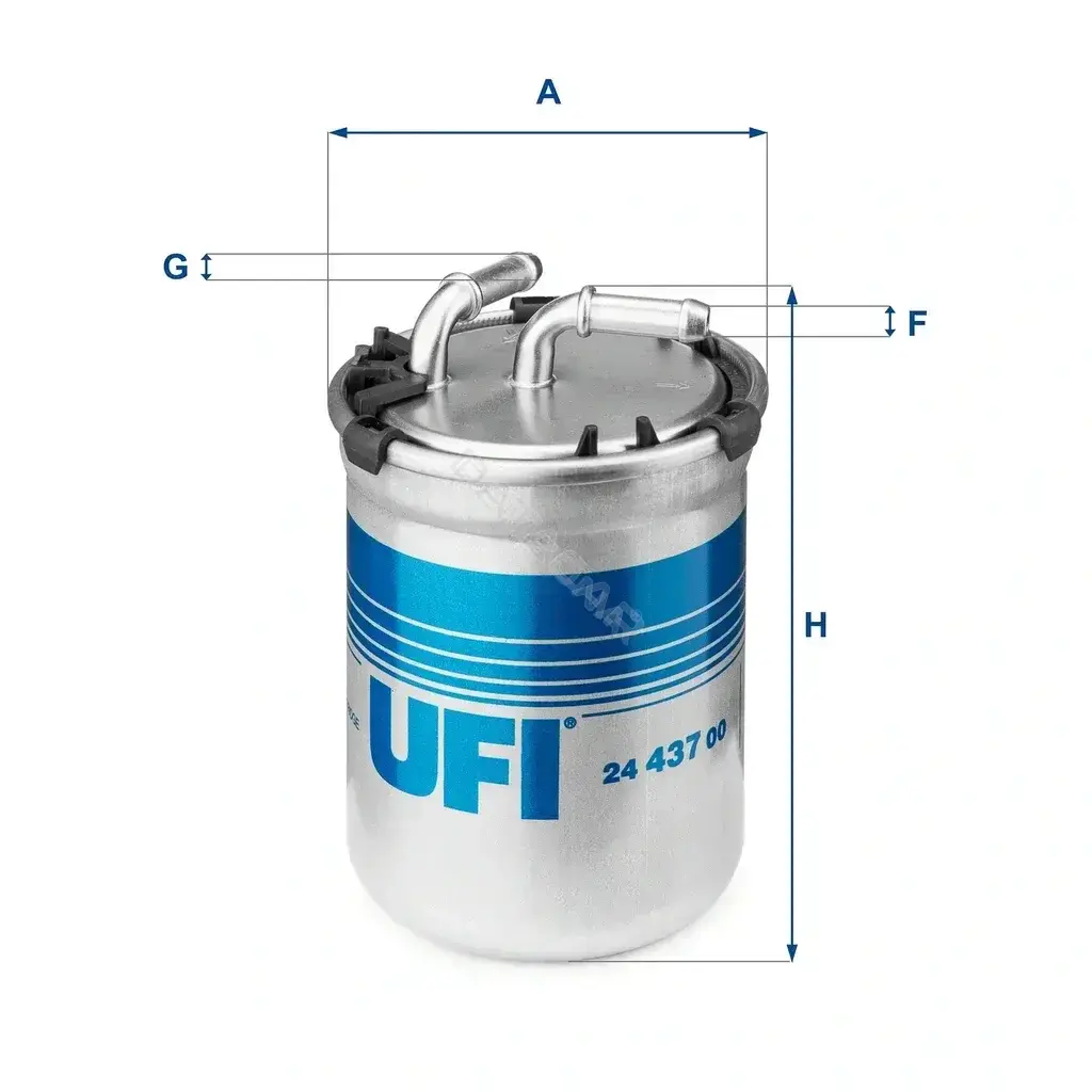 Топливный фильтр UFI 24.437.00