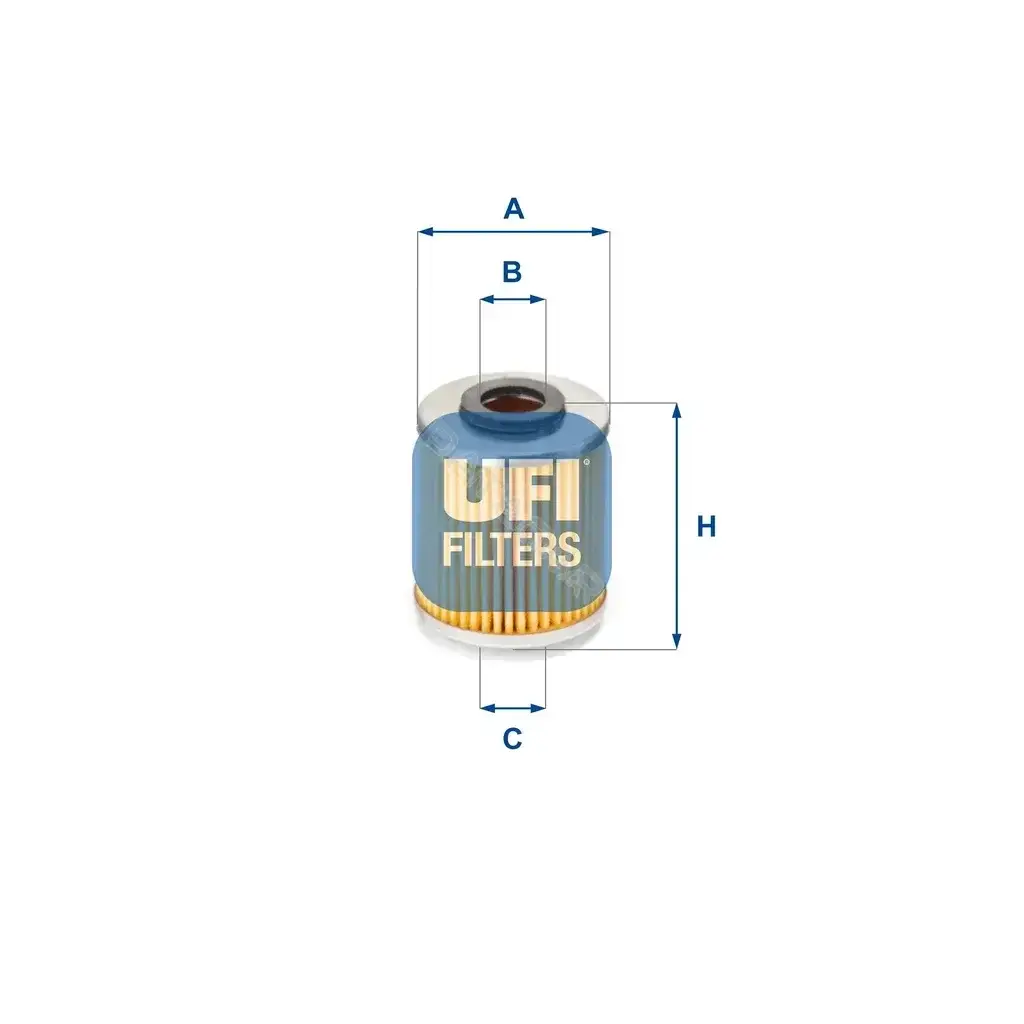 Масляный фильтр UFI 25.587.00