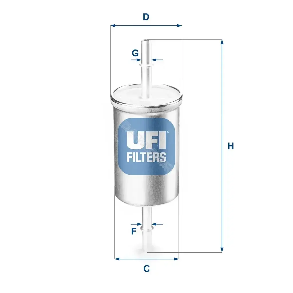 Топливный фильтр UFI 31.769.00