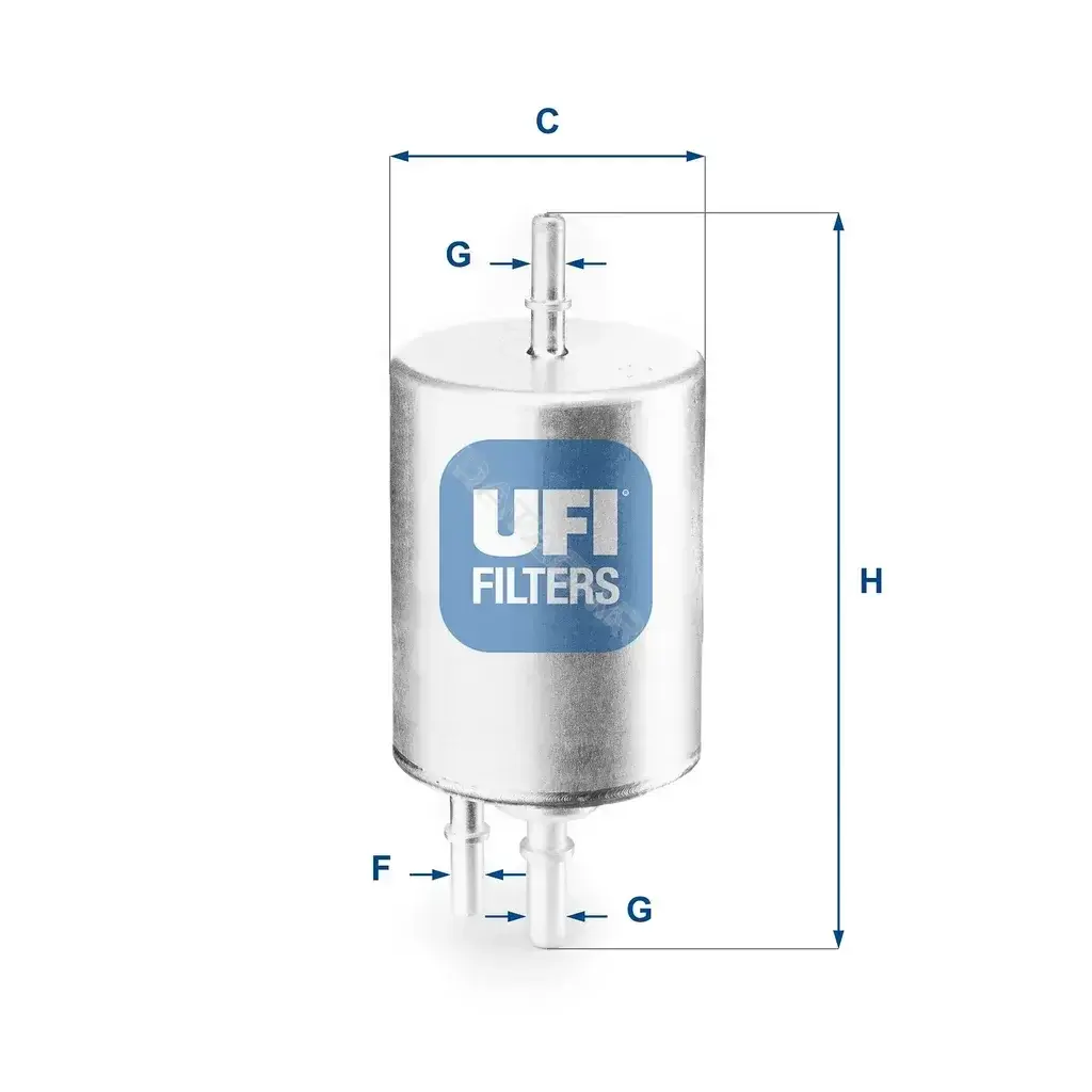 Топливный фильтр UFI 31.831.00