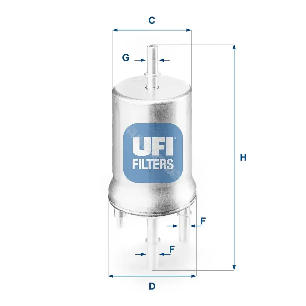 Топливный фильтр UFI 31.832.00