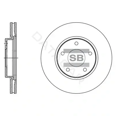 Тормозные диски Hi-Q SD4245