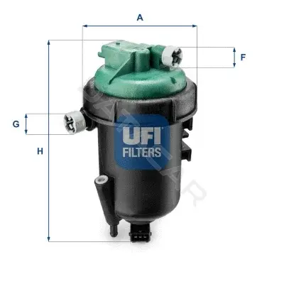 Топливный фильтр UFI 55.175.00