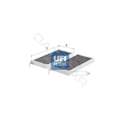 Фильтр салонный UFI 54.417.00
