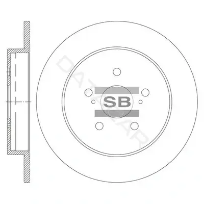 Тормозные диски Hi-Q SD8460