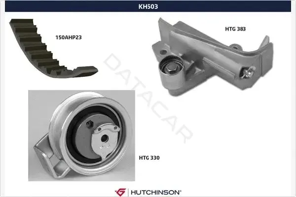 Комплект ГРМ HUTCHINSON KH503