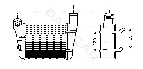 Интеркулер AVA AIA4221