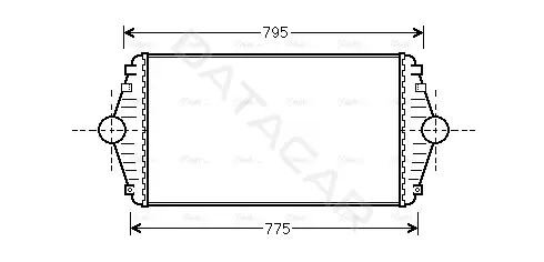 Интеркулер AVA CN4086