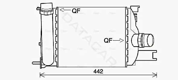 Интеркулер AVA DAA4013