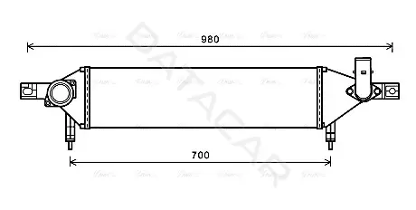Интеркулер AVA DN4409