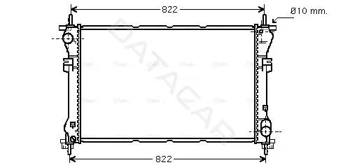 Радиатор охлаждения AVA FD2320