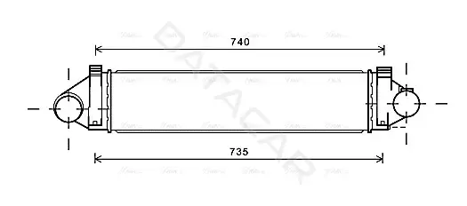 Интеркулер AVA FDA4494
