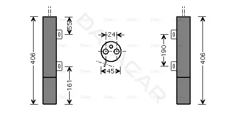 Осушитель кондиционера AVA MSD090