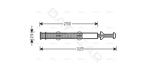 Осушитель кондиционера AVA STD043