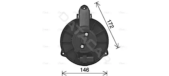 Моторчик печки AVA AI8427
