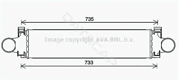 Интеркулер AVA VO4296