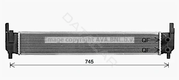 Радиатор охлаждения AVA VN2420