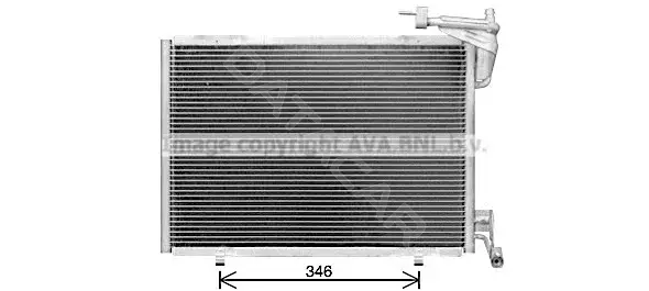 Радиатор кондиционера AVA FD5673